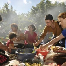 Grillen im Völkerpark