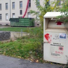 Altkleidersammlung in Mainz – Kleider machen Beute