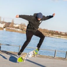Neues Sport- und Freizeitgelände (u.a. Skatepark) am Kasteler Rheinufer geplant